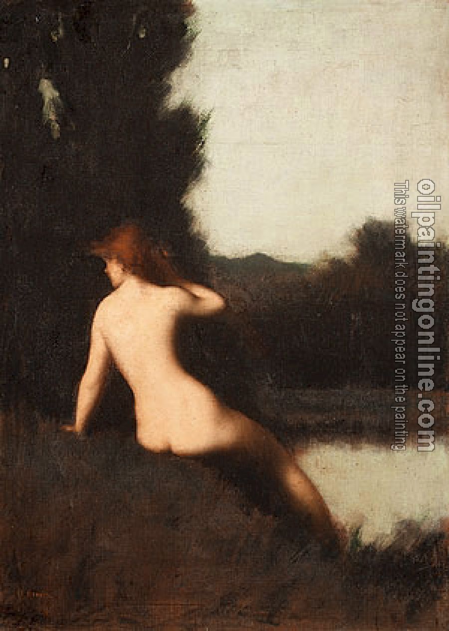 Jean-Jacques Henner - a bather